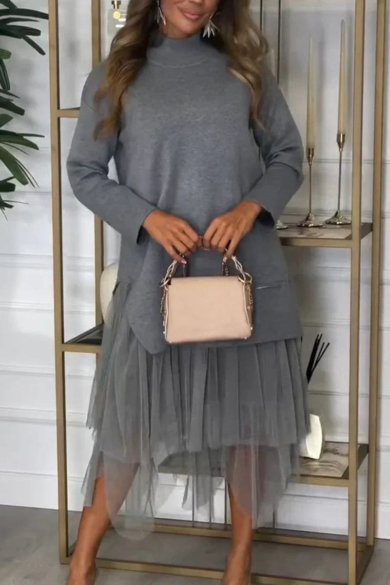 PENNYLANE - ELEGANT LONG SLEEVE TULLE SET