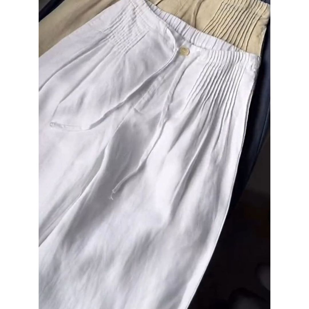 JULES - PLEATED WIDE  LEG TROUSERS