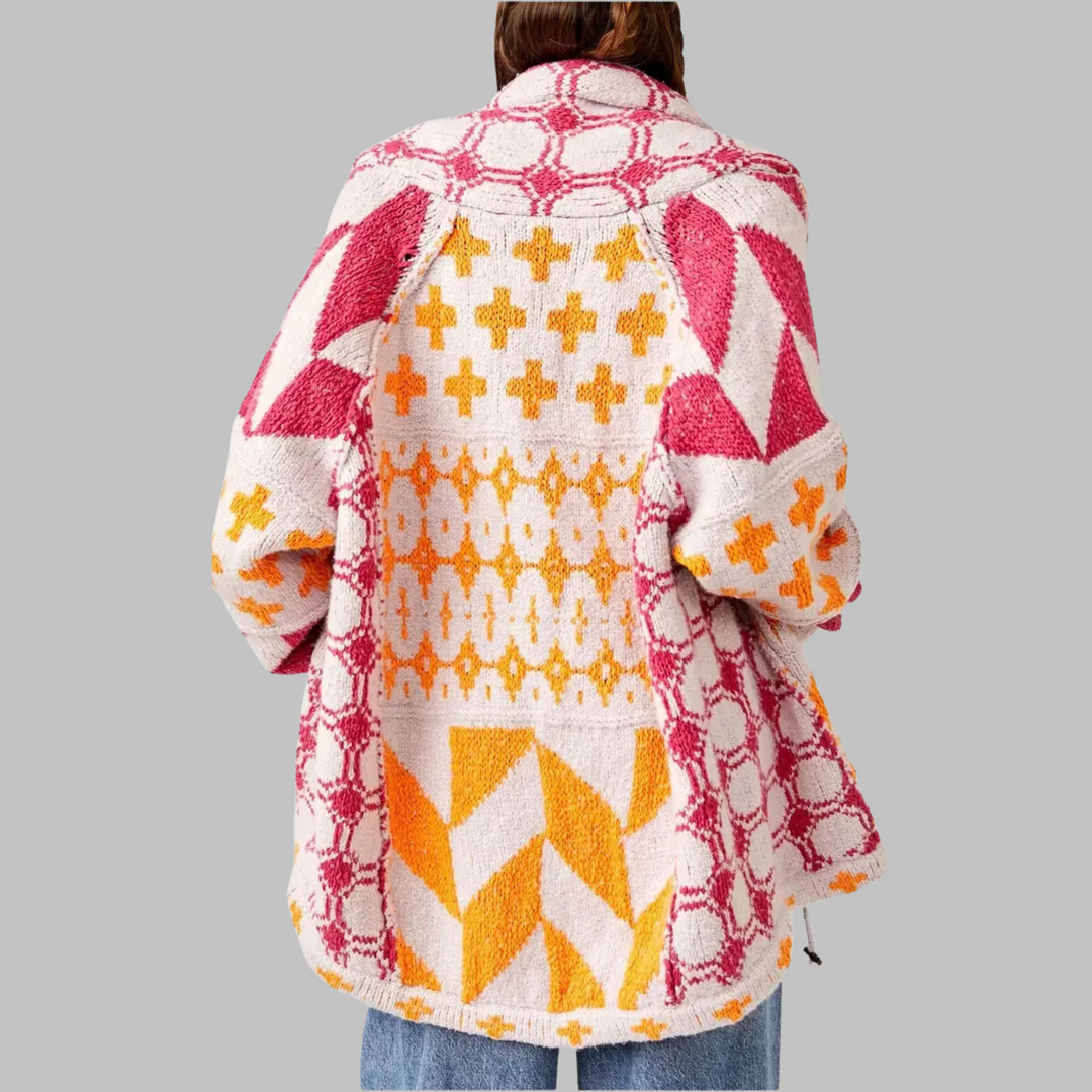 LULU - FOREVER CHIC BUTTON CARDIGAN