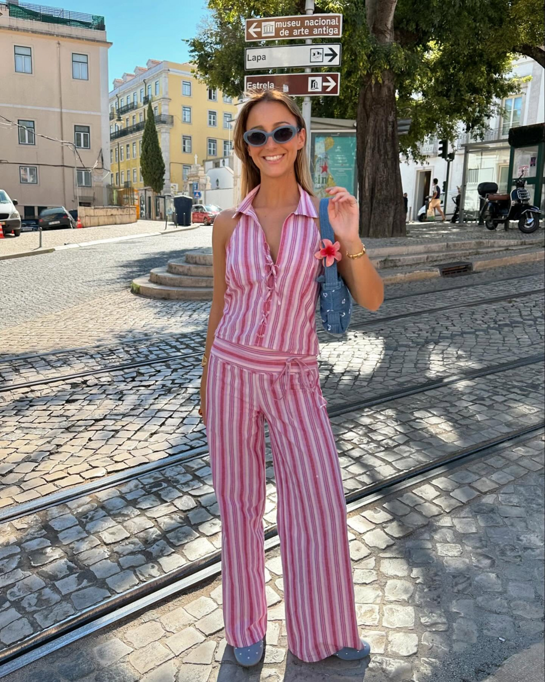 OLYMPIA - SUMMER VIBE STRIPED SET