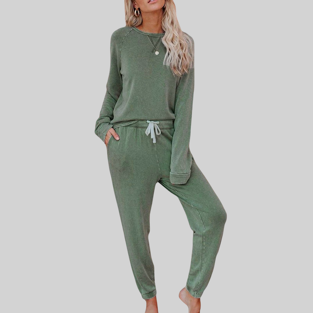 JOCELYN™ | Casual Long Sleeve and Sweatpants Set