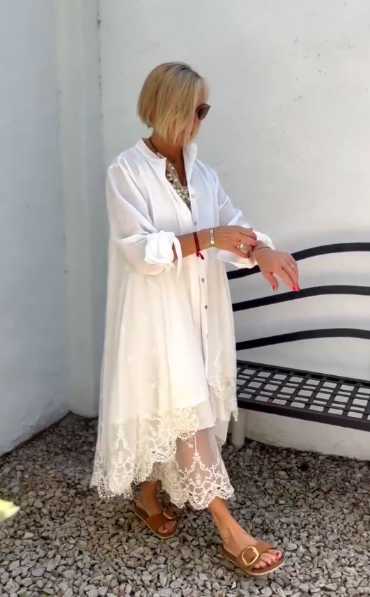 ADWOA - ELEGANT LACE DRESS SET