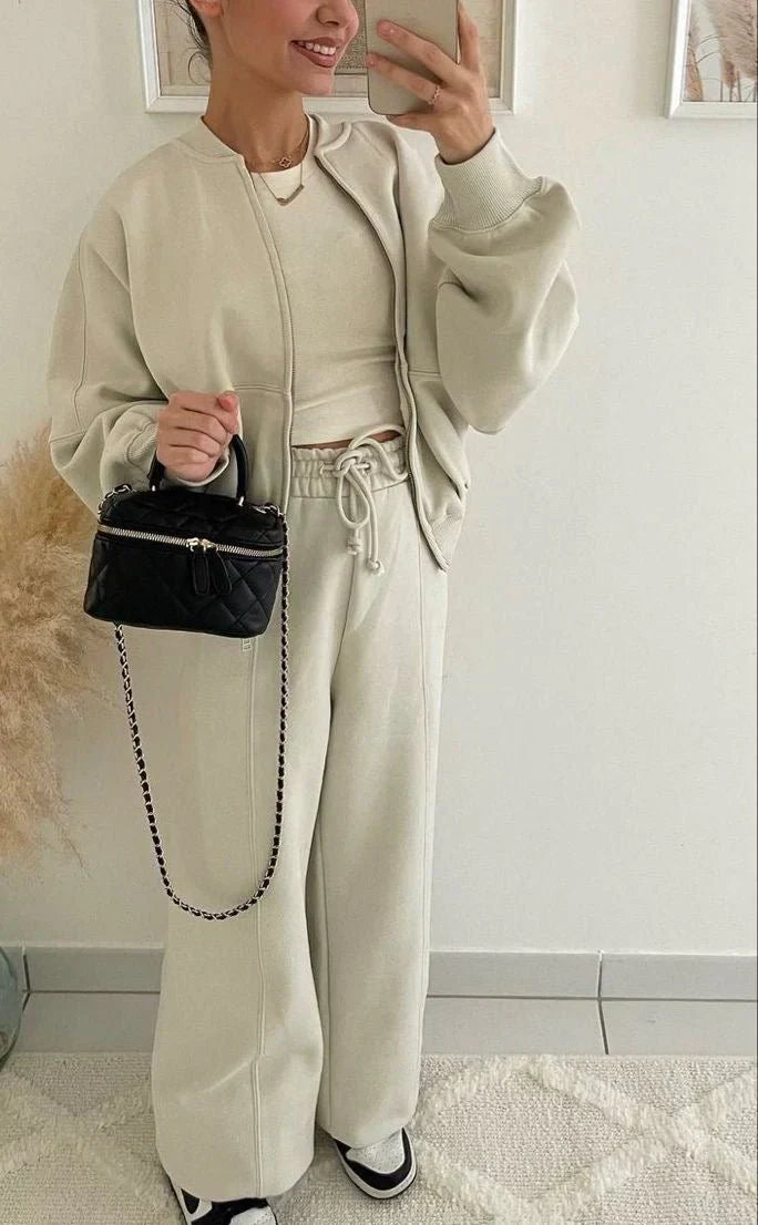 QUINCEY - CHIC RELAXED LOUNGE TRACKSUIT