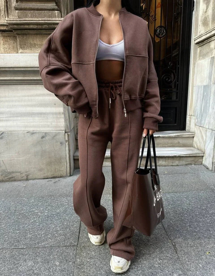 QUINCEY - CHIC RELAXED LOUNGE TRACKSUIT