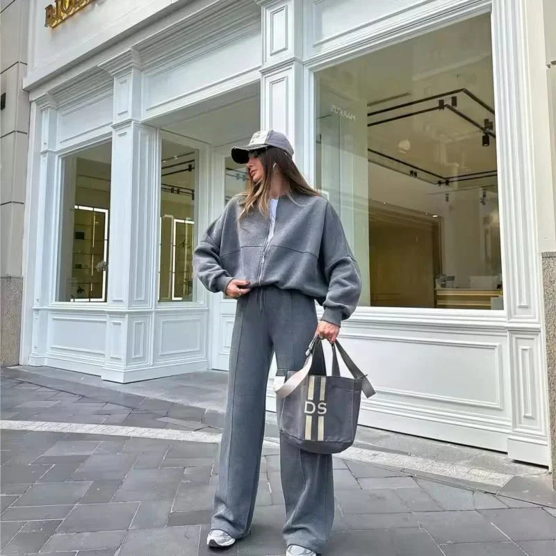 QUINCEY - CHIC RELAXED LOUNGE TRACKSUIT