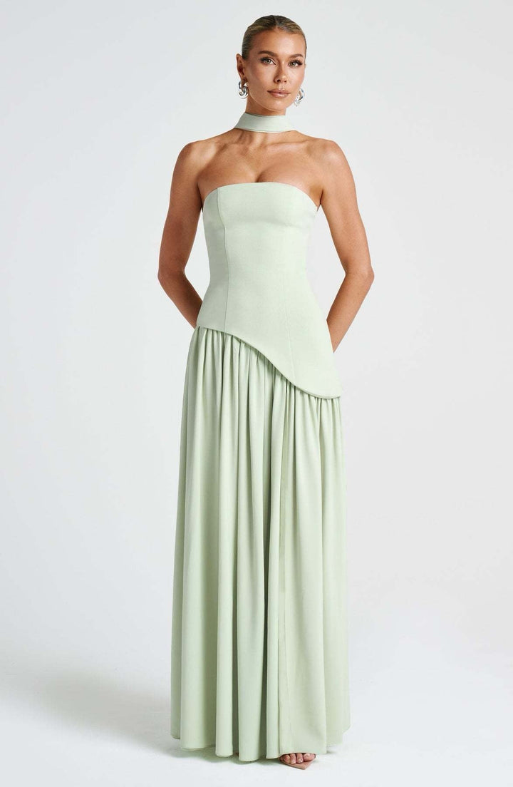 SUNSET ELEGANCE GOLDEN HOUR DRESS