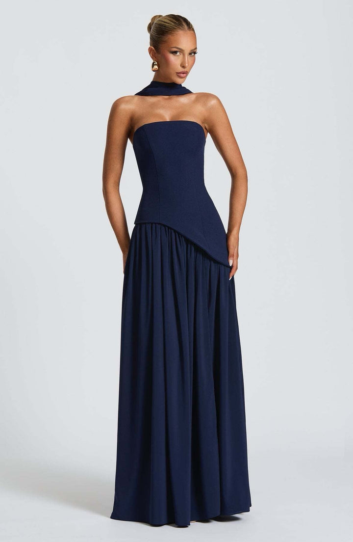 SUNSET ELEGANCE GOLDEN HOUR DRESS