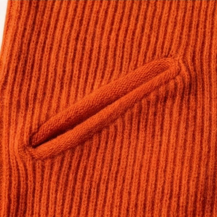 BELLE – SOFT KNIT BUTTON DRESS