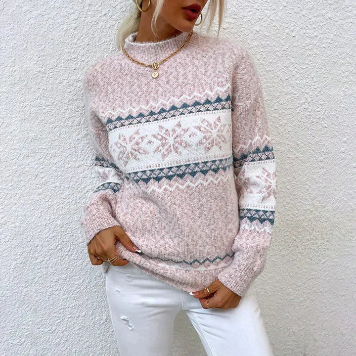 XANDRA - COMFORTABLE KNITTED TURTLENECK