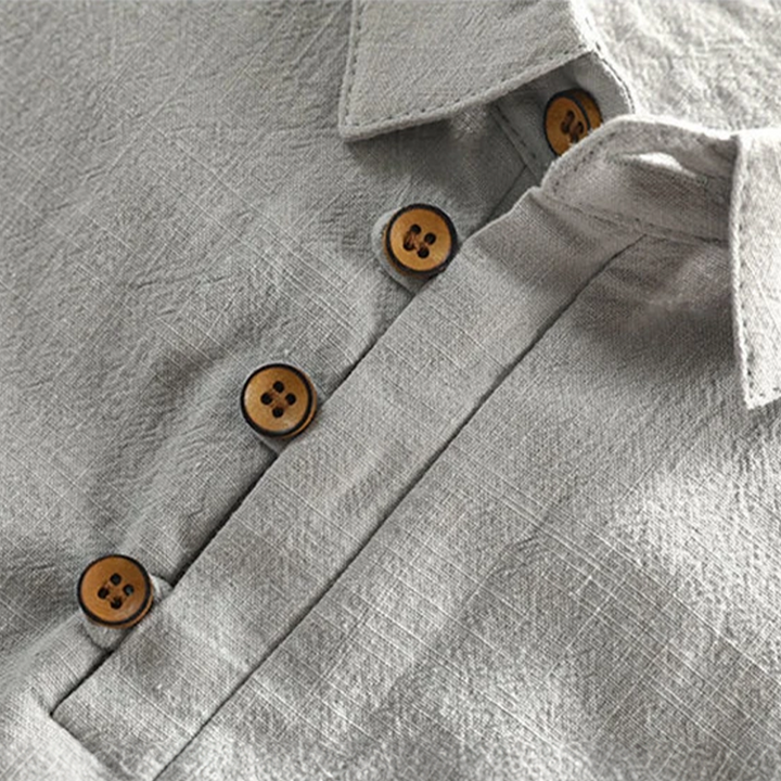 AGASSI - HERITAGE LINEN CASUAL TOP