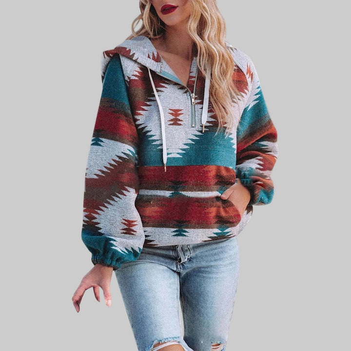 MILKA - SOFTSCAPE ZIP - UP SWEATER