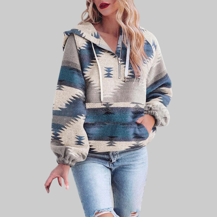 MILKA - SOFTSCAPE ZIP - UP SWEATER