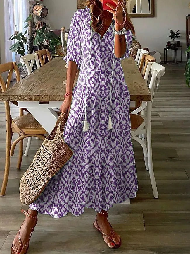Flora - Boho Inspired Maxi Dress