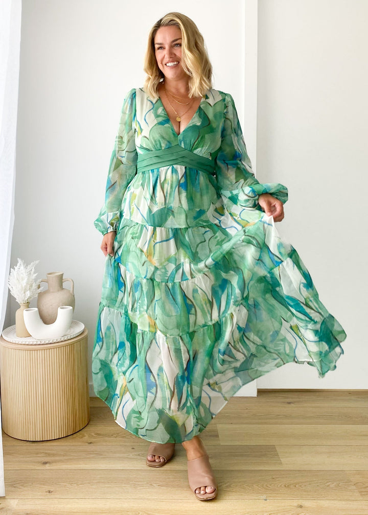 MONA - COLOURFUL SUMMER DRESS