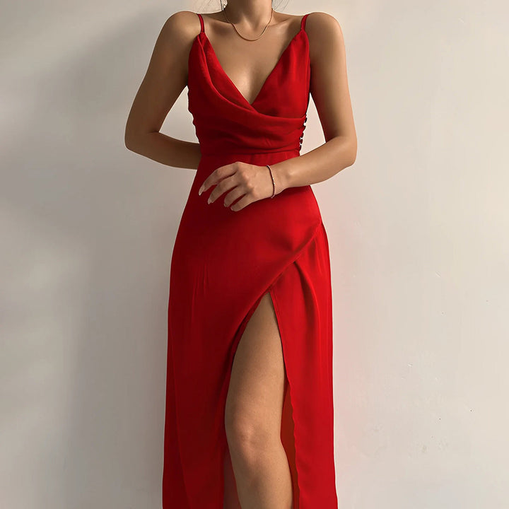 AICELLE - CLASSY MIDI DRESS