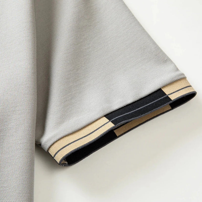 VALDEMOR - CLASSIC POLO SHIRT WITH CONTRAST EDGES