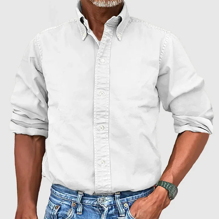 GARETH - COZY COTTON SHIRT