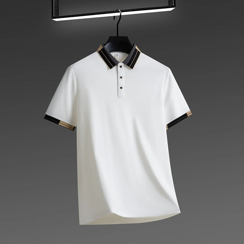 VALDEMOR - CLASSIC POLO SHIRT WITH CONTRAST EDGES