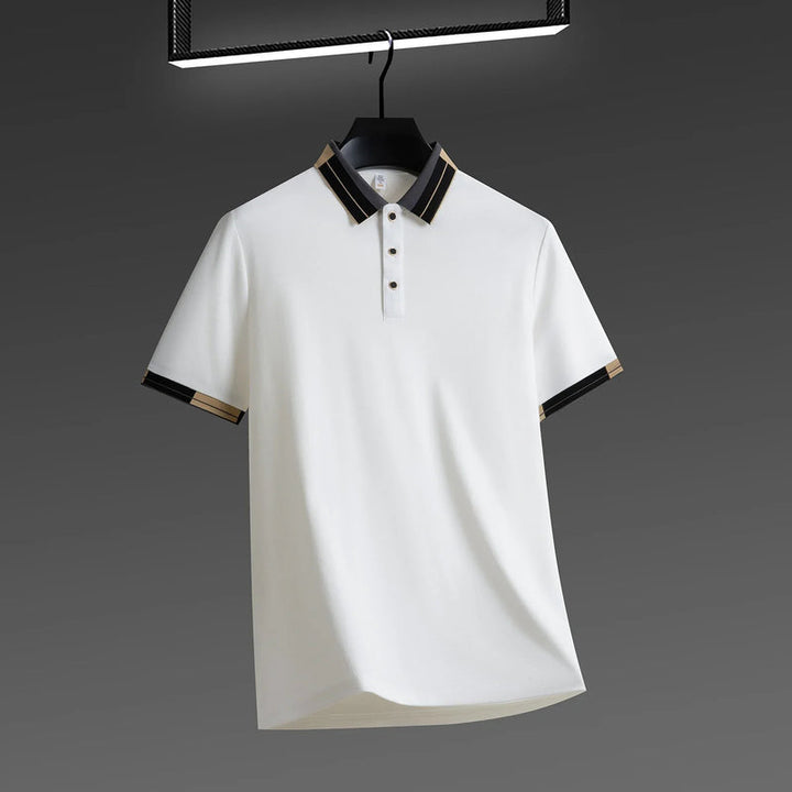 VALDEMOR - CLASSIC POLO SHIRT WITH CONTRAST EDGES