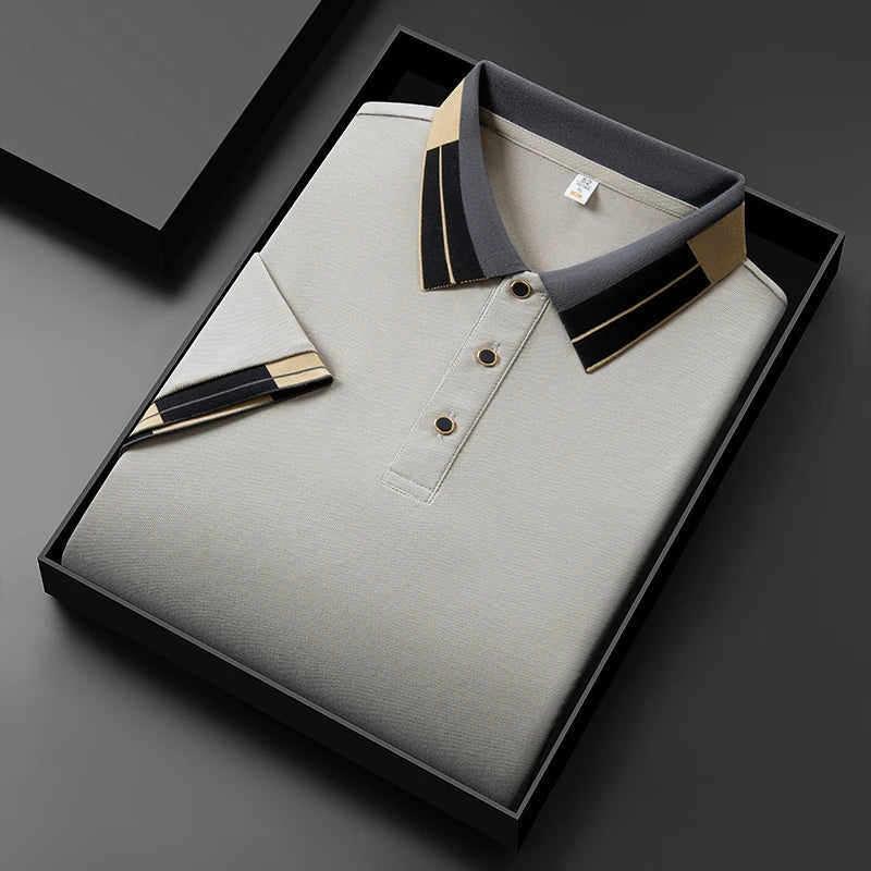 VALDEMOR - CLASSIC POLO SHIRT WITH CONTRAST EDGES