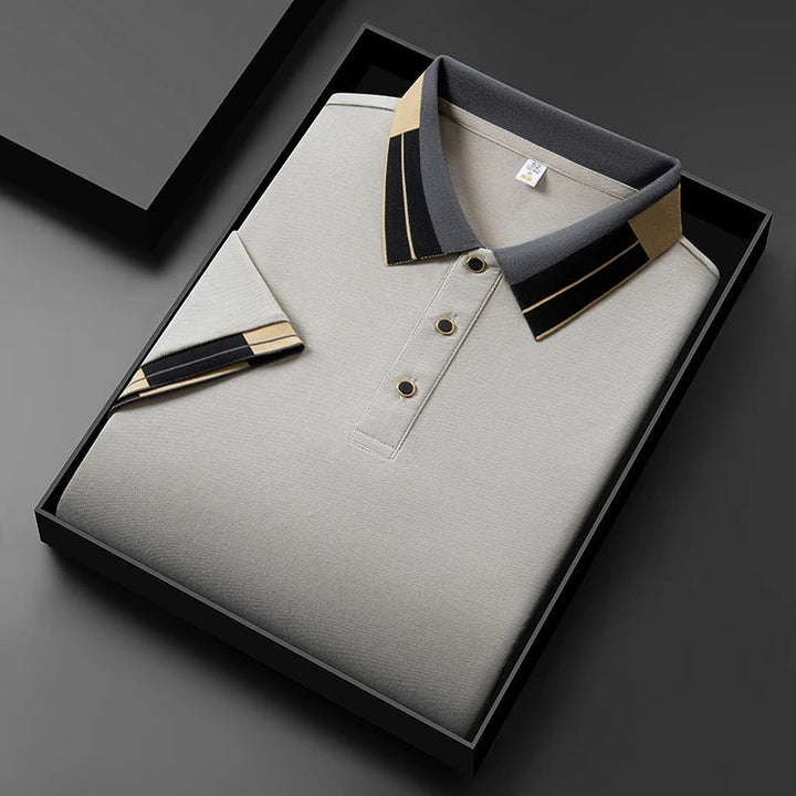 VALDEMOR - CLASSIC POLO SHIRT WITH CONTRAST EDGES