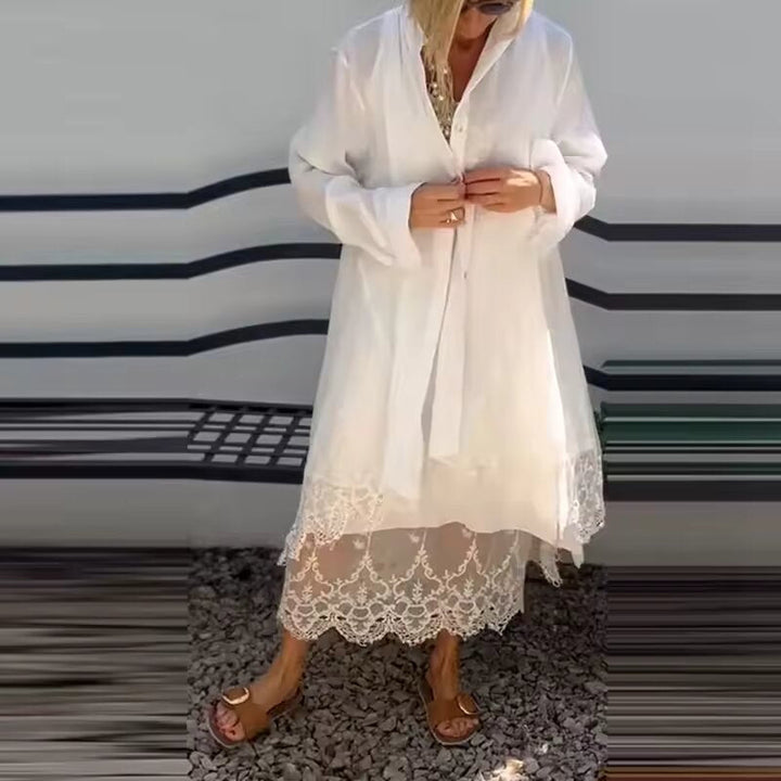 ADWOA - ELEGANT LACE DRESS SET