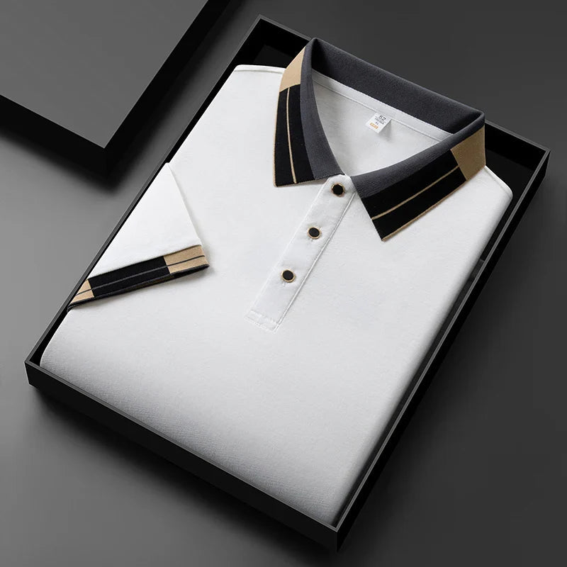 VALDEMOR - CLASSIC POLO SHIRT WITH CONTRAST EDGES