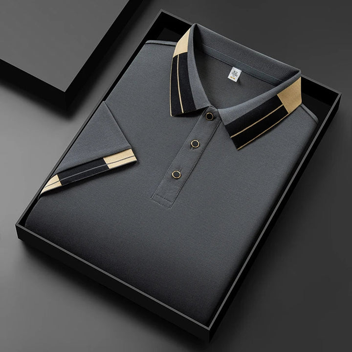 VALDEMOR - CLASSIC POLO SHIRT WITH CONTRAST EDGES