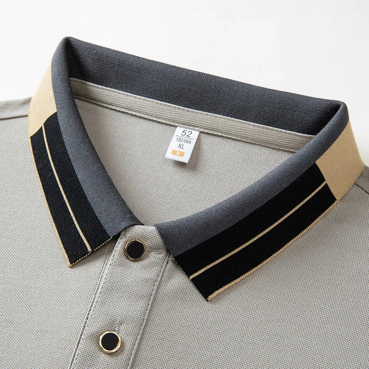 VALDEMOR - CLASSIC POLO SHIRT WITH CONTRAST EDGES