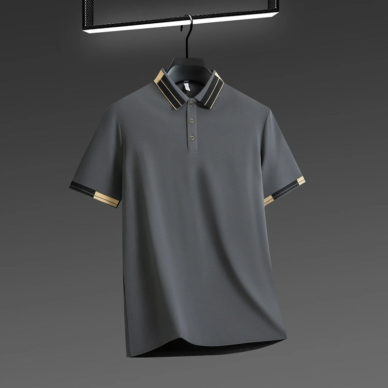 VALDEMOR - CLASSIC POLO SHIRT WITH CONTRAST EDGES