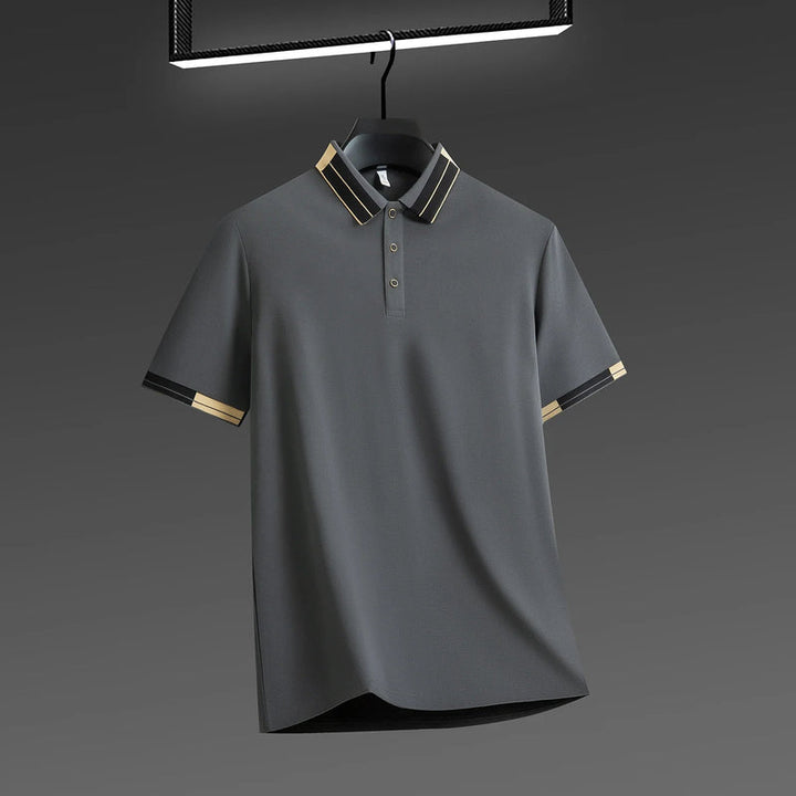 VALDEMOR - CLASSIC POLO SHIRT WITH CONTRAST EDGES