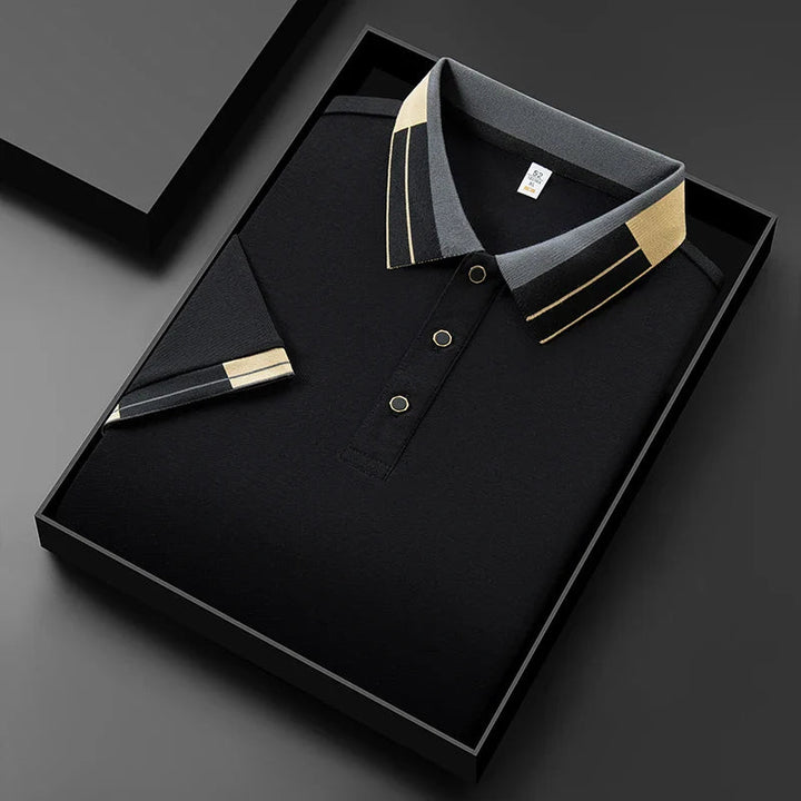 VALDEMOR - CLASSIC POLO SHIRT WITH CONTRAST EDGES