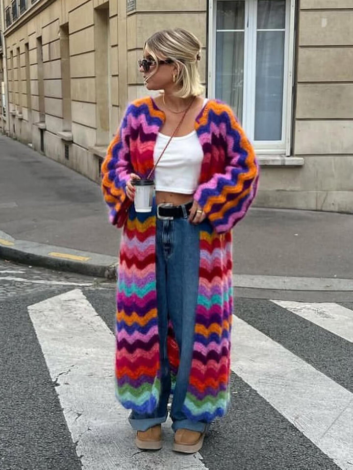NILDA - LUMINA LAYERS CARDIGAN