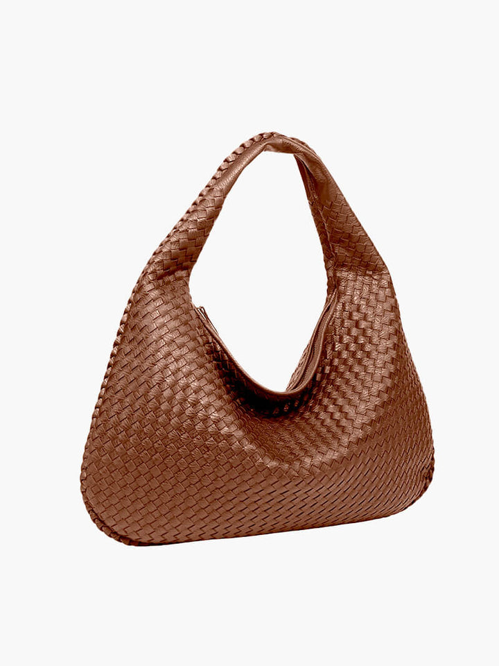 FRIYA – SIGNATURE WOVEN SATCHEL CHARM BAG