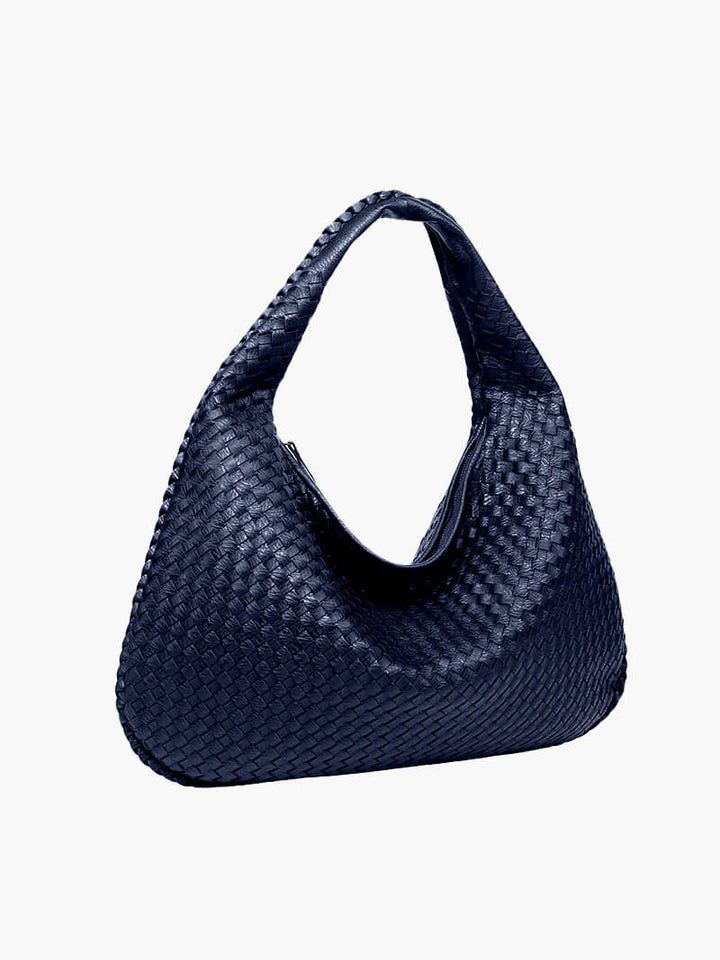 FRIYA – SIGNATURE WOVEN SATCHEL CHARM BAG