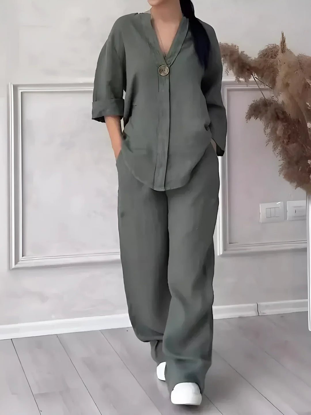 LAILA - RELAXED STYLE LINEN SET