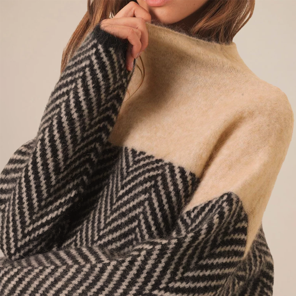 Adelie - Knit Turtleneck Sweater