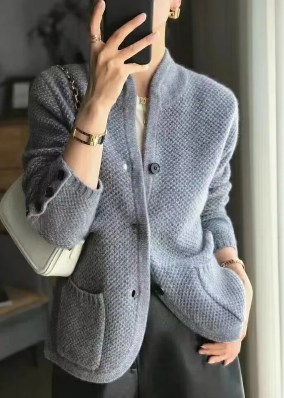 KAYLEE – COZY KNITTED SWEATER JACKET
