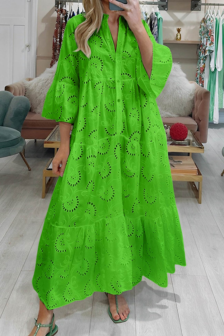 LOLA - LACE MAXI DRESS