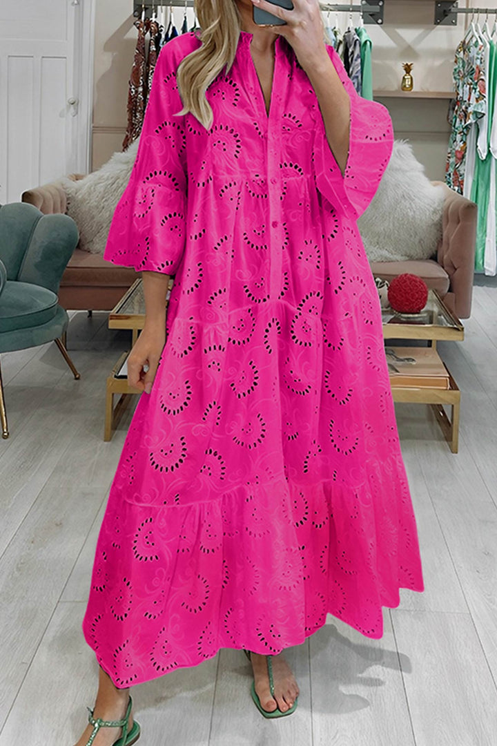 LOLA - LACE MAXI DRESS