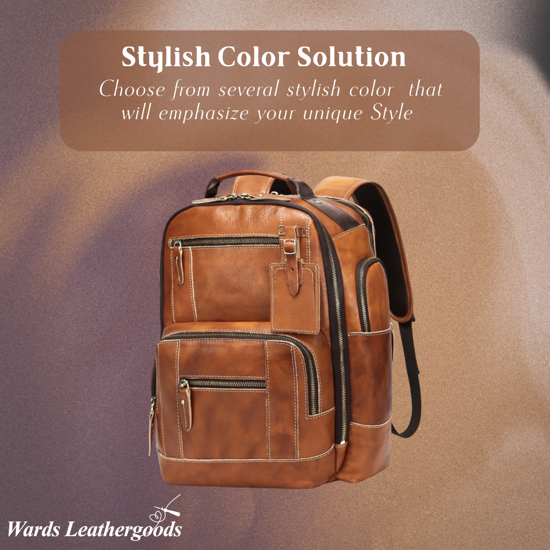 Nathan | Fashion Ample Leather | Backpack