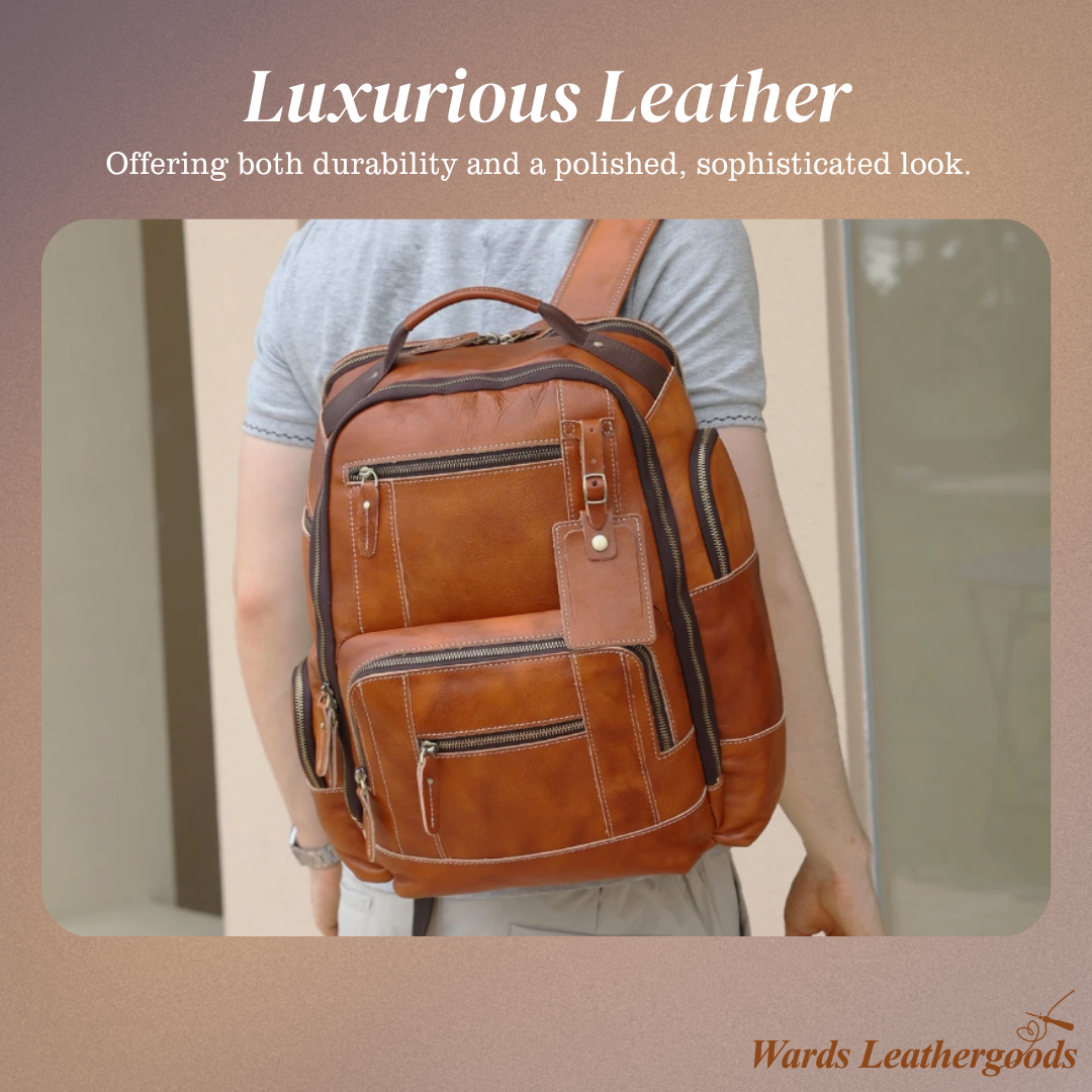 Nathan | Fashion Ample Leather | Backpack