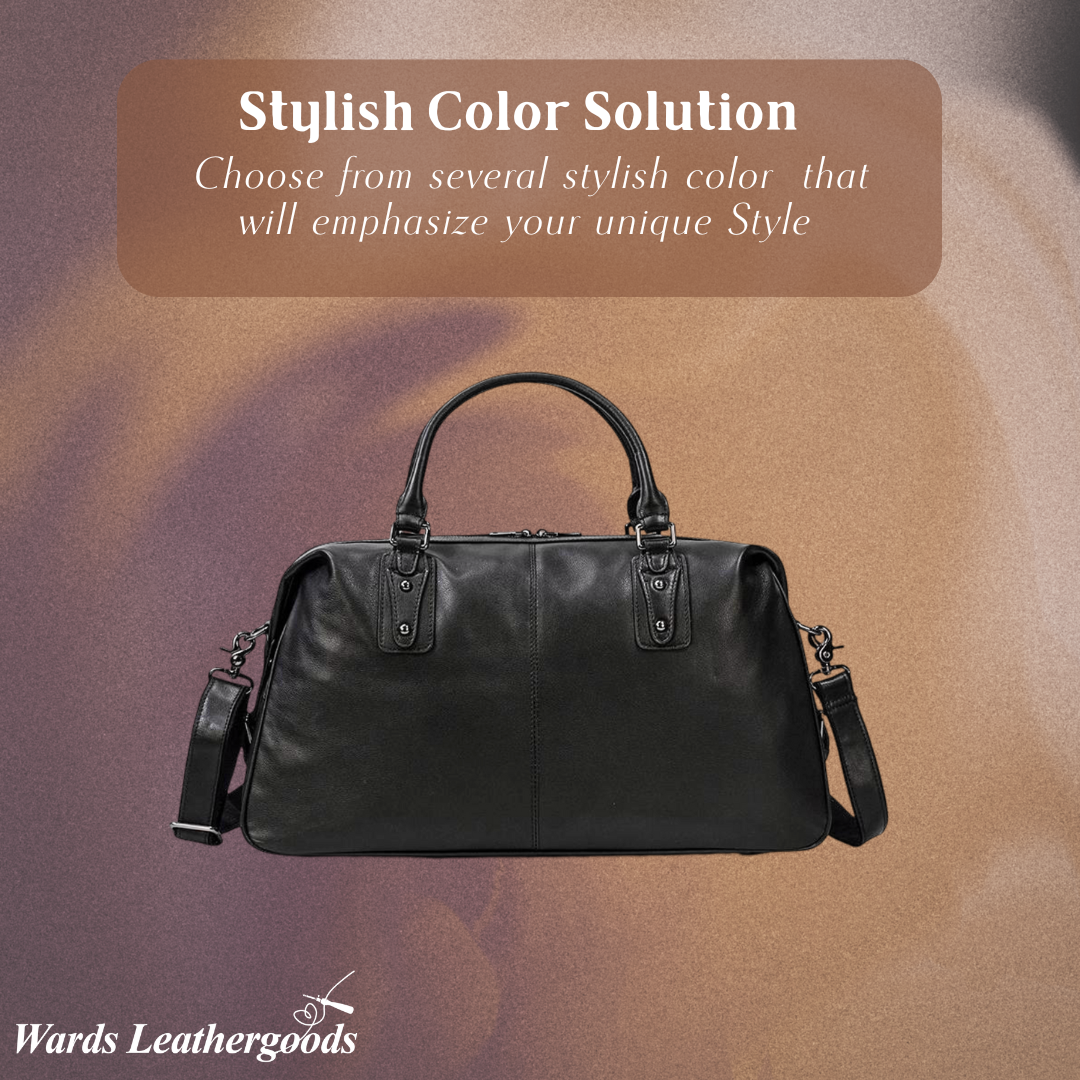 Rafael | Leather Weekender | Duffel Bag