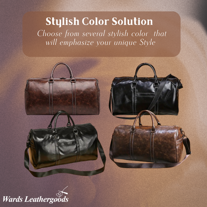 Lennox | Leather Weekender Travel Bag
