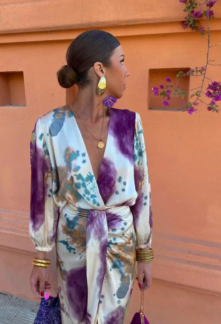 CAROLE - TWO-PIECE SOPHISTICATED SUMMER DRESS