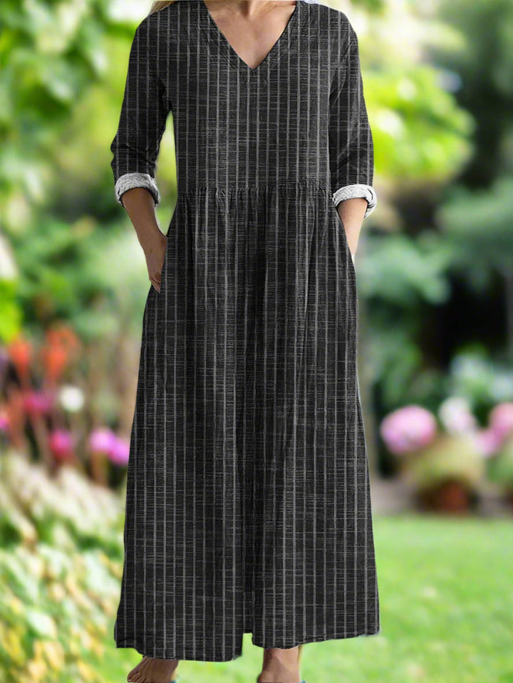 DHAYEN - WEEKEND STRIPE DRESS
