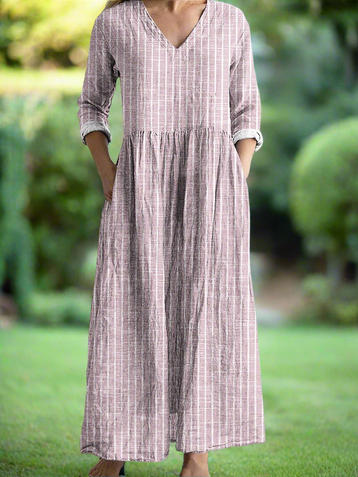 DHAYEN - WEEKEND STRIPE DRESS