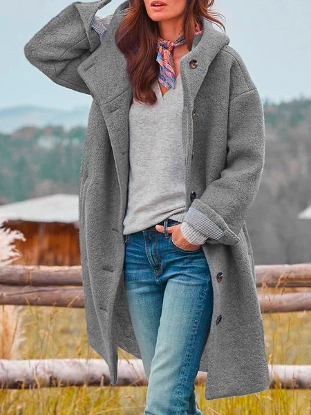 Sophia™ | Timeless wool overcoat