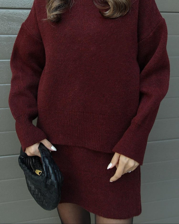 OLIVIA - AUTUMN KNITWEAR SET