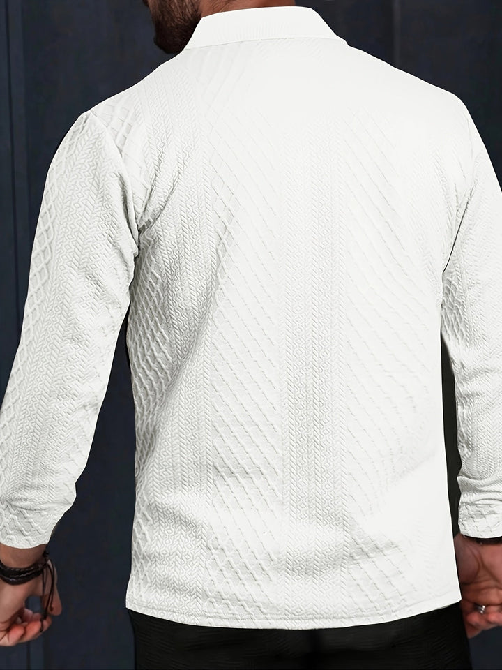 ZED - SIGNATURE TEXTURED KNIT PULLOVER